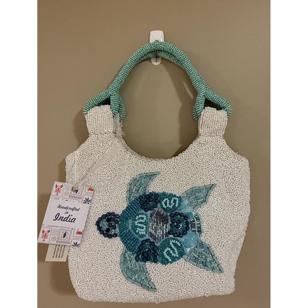 🔥🔥Viral Made In India Beaded Turtle‎ Satchel/bag